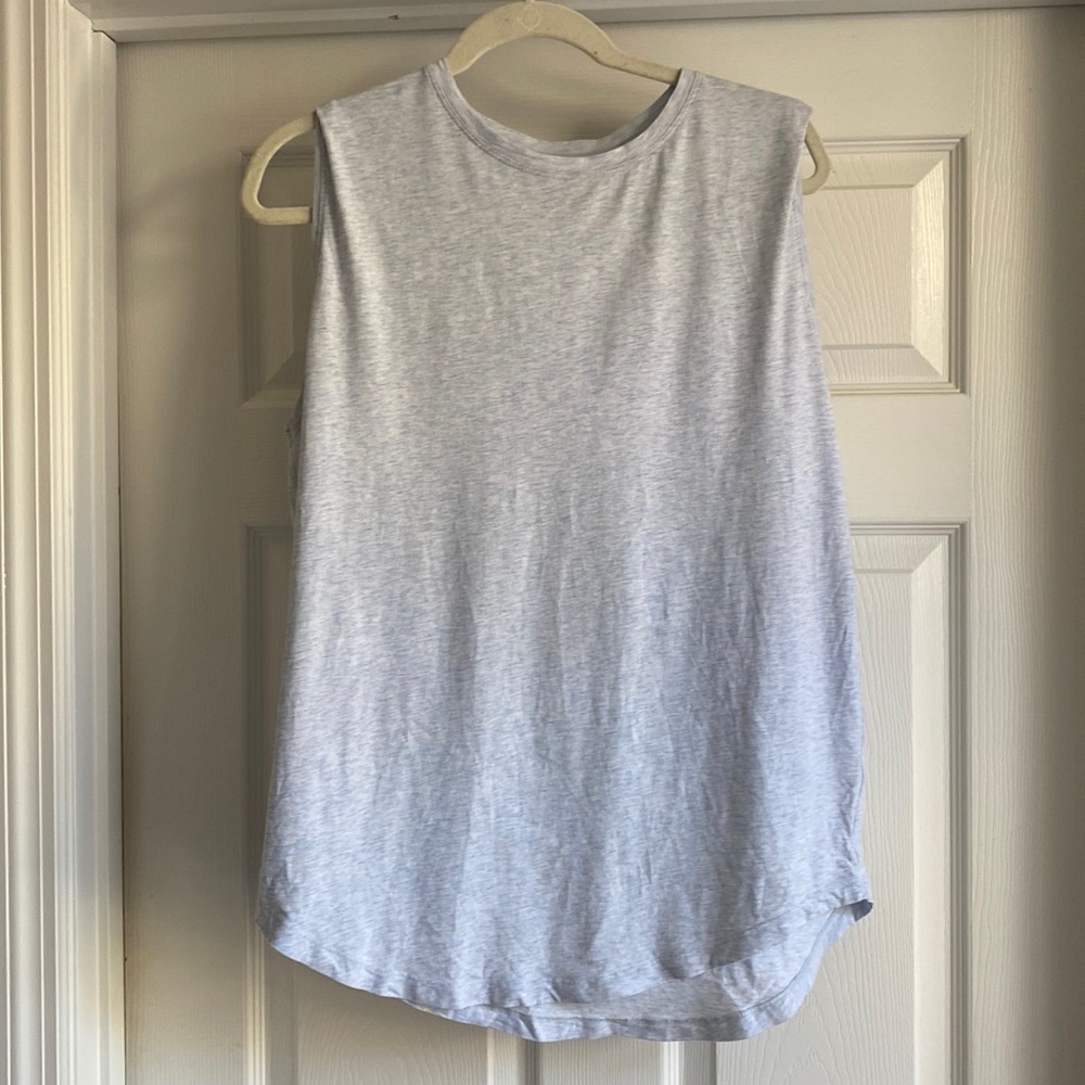 Light blue Lululemon sleeveless tank, size 10